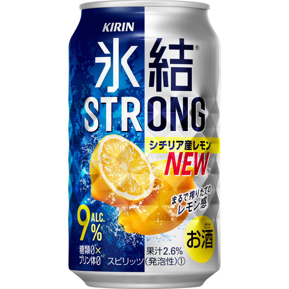 SP ｷﾘﾝ 氷結ｽﾄﾛﾝｸﾞ(9%) ﾚﾓﾝ 350缶