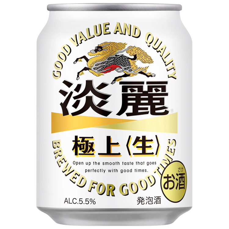 発泡酒 ｷﾘﾝ 淡麗 極上(生) 250ml6缶P